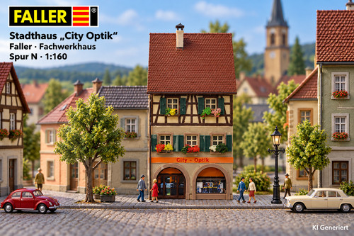 Faller stadthaus city optik - n,