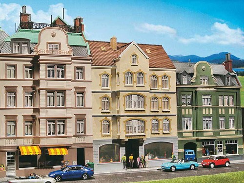 Faller 130447 stadthaus mit - h0,